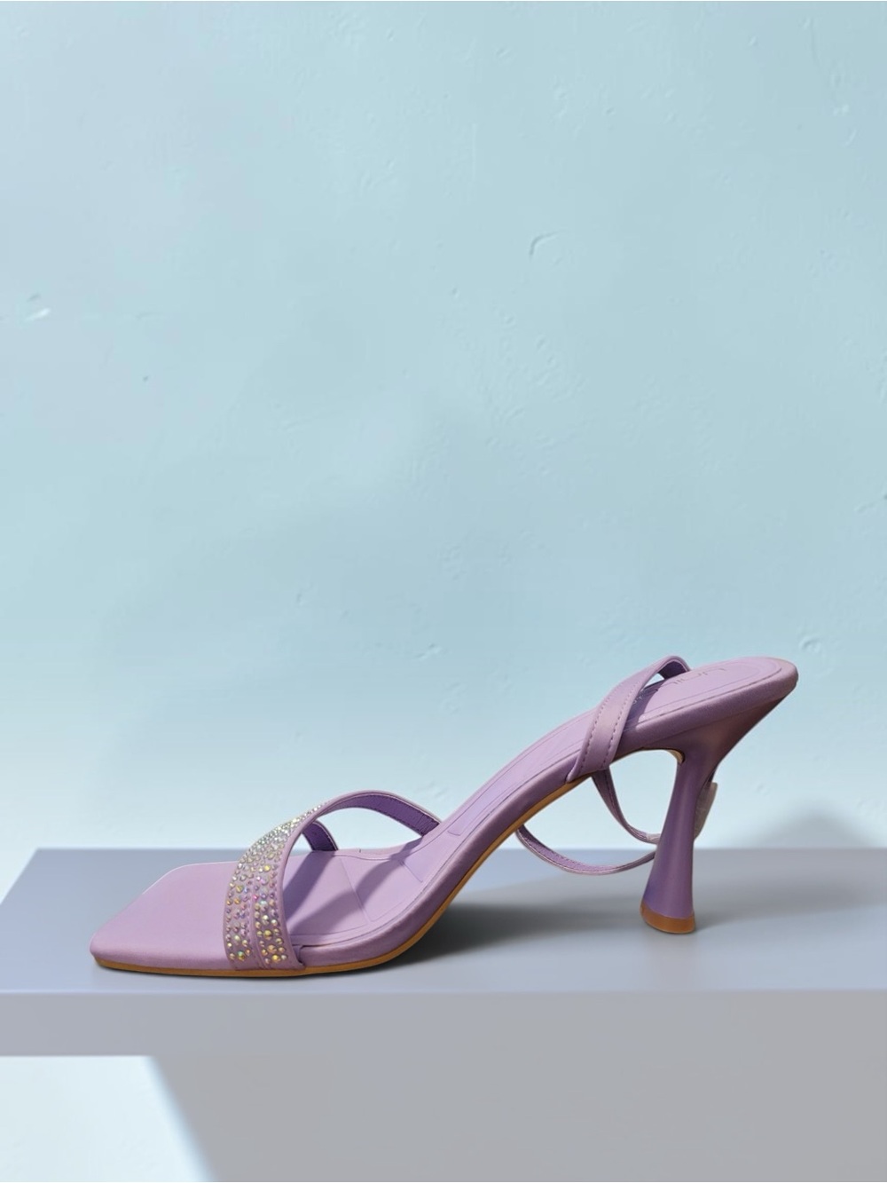 Unilady LIST-3 Lilac Heeled Sandals (Size 9)